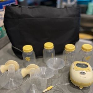 Madela freestyle electric pump with tote bag